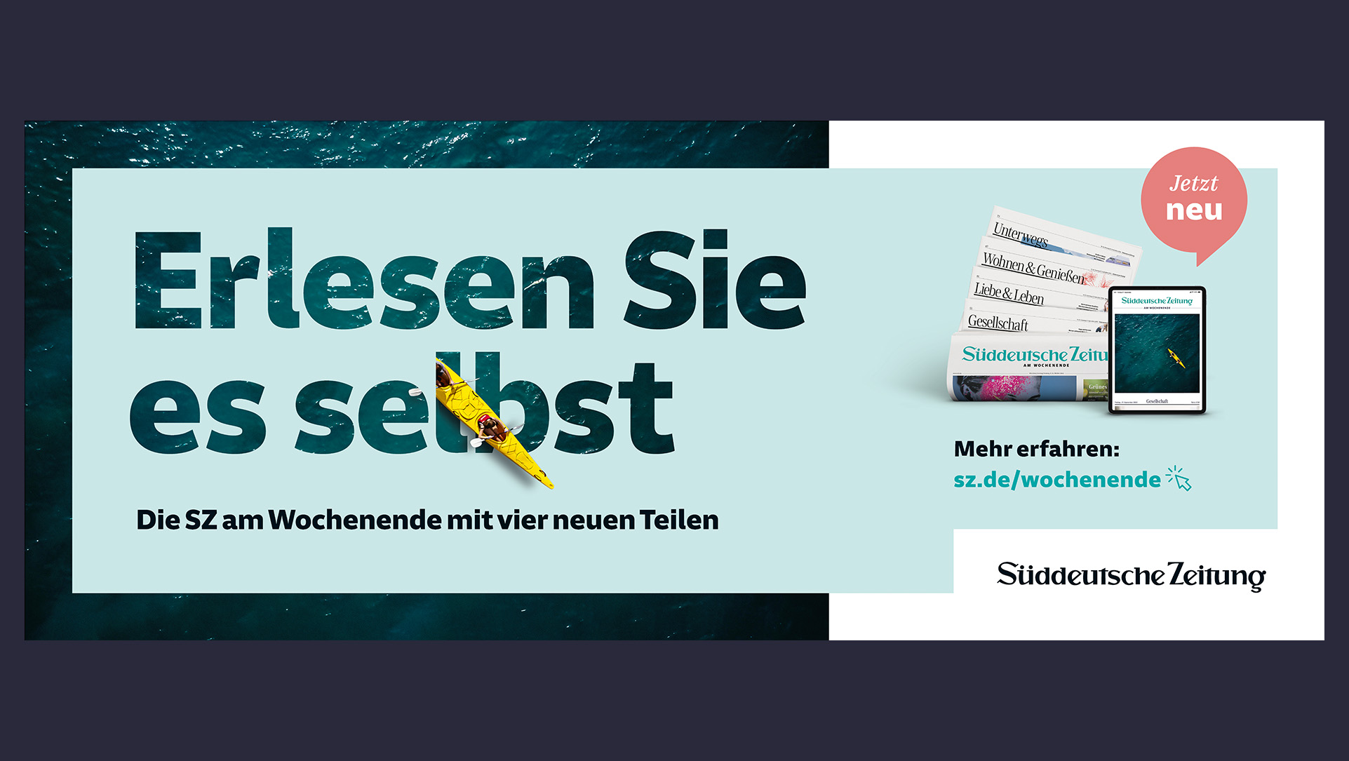 SZ Erlesen Sie es selbst – Billboard 1