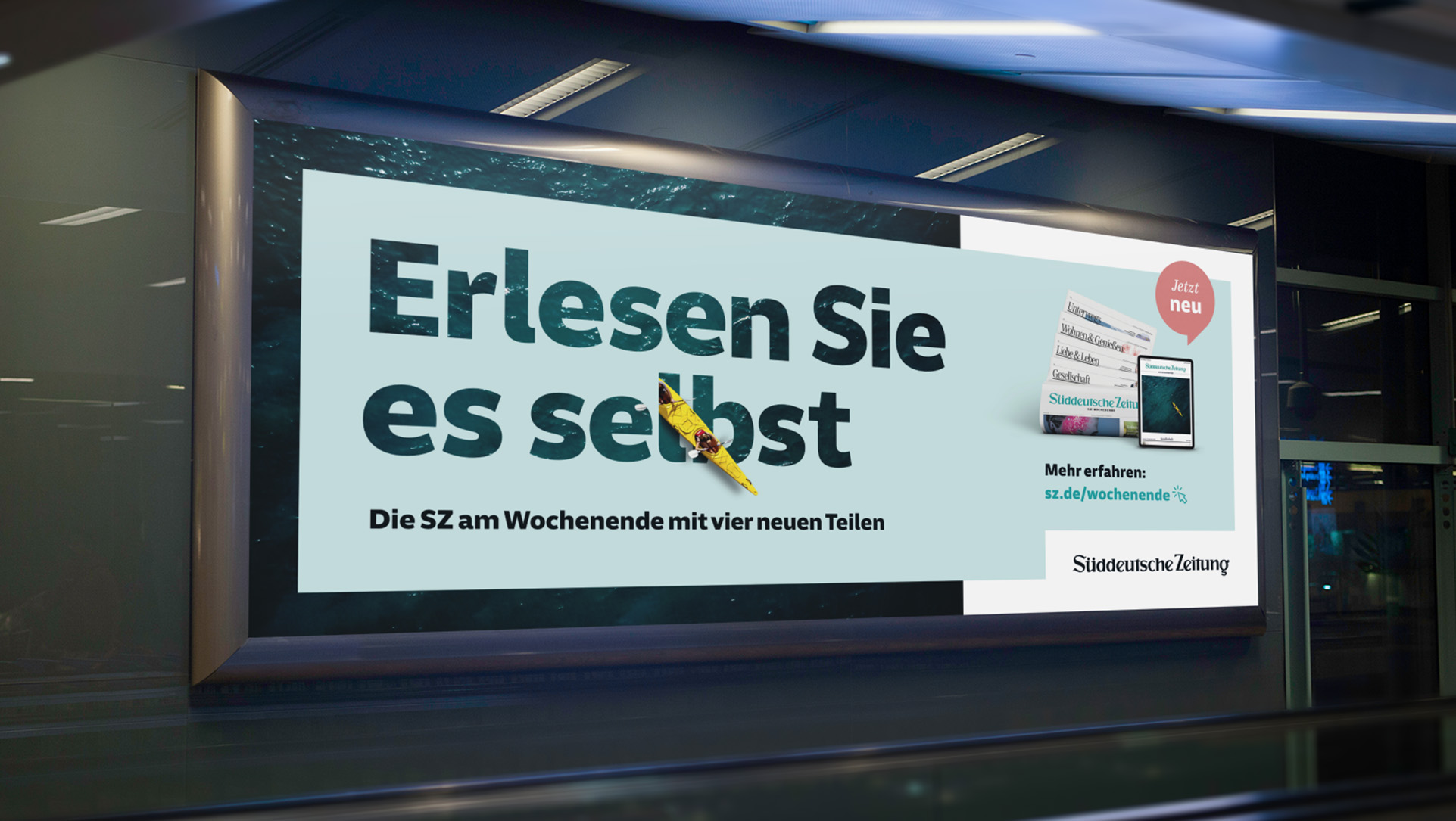 SZ Erlesen Sie es selbst – Billboard_